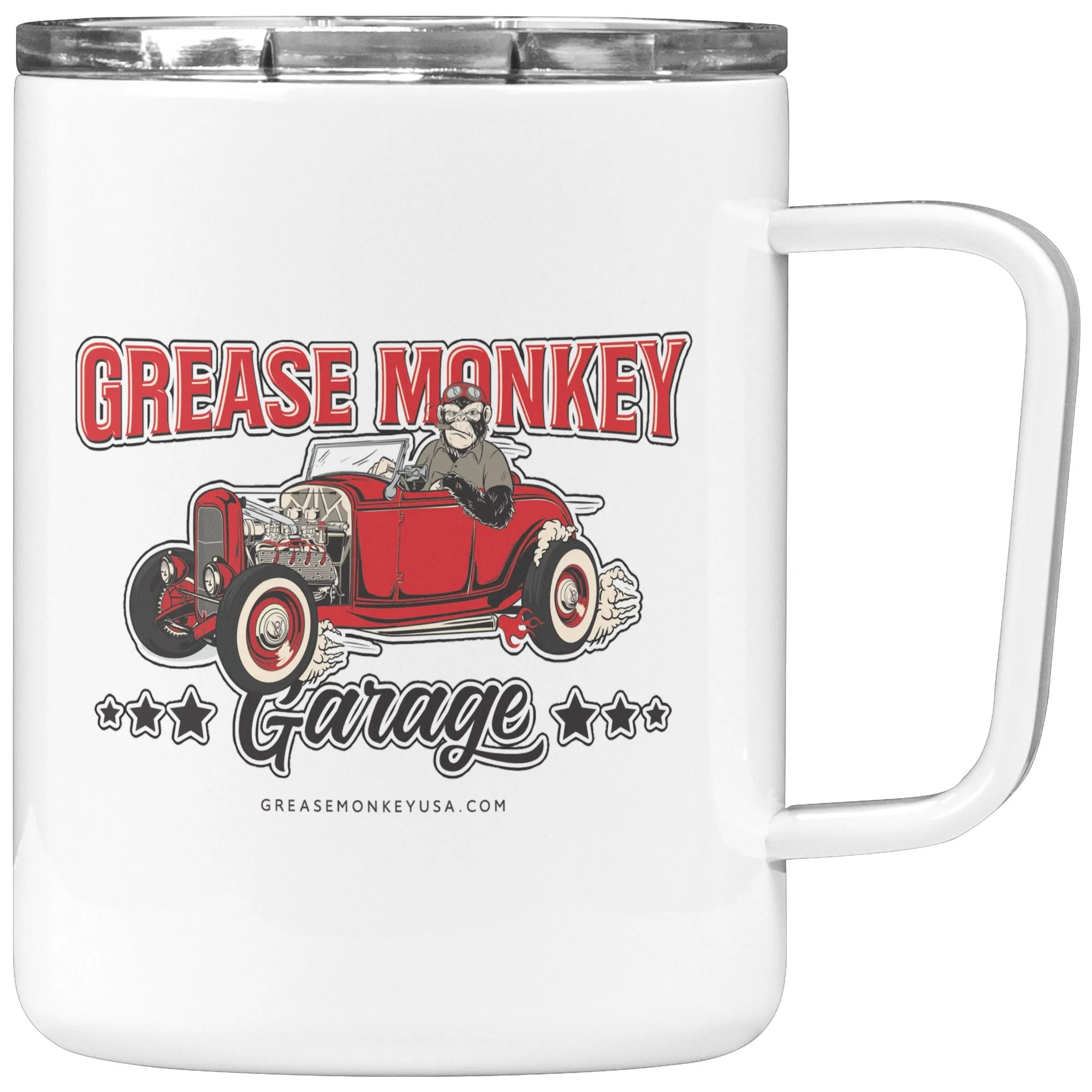 Grease Monkey Garage 10oz Insulated Coffee Mug