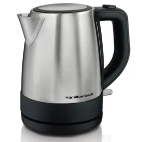 HAMILTON BEACH 40998 1.0L ELECTIC KETTLE STAINLESS STEEL - HMTNBK18