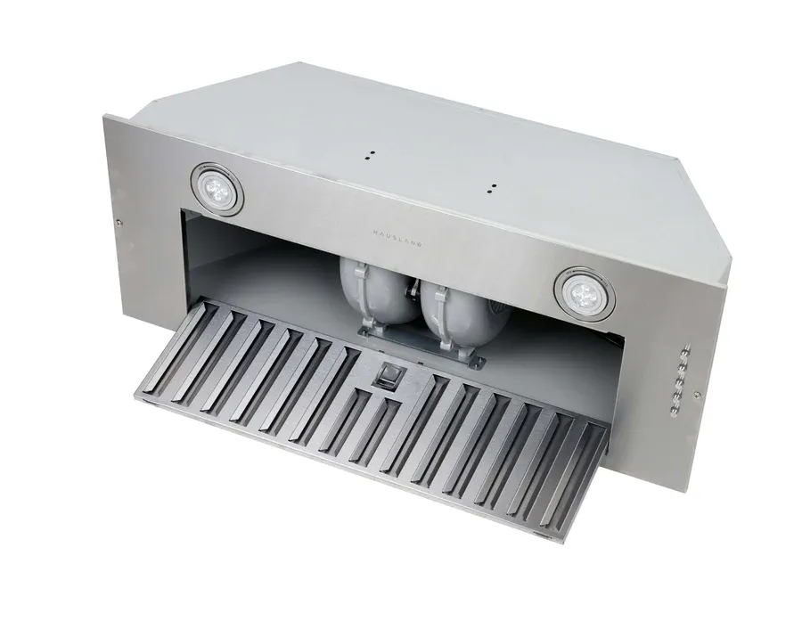 Hauslane 30" Chef  IN-R100SS 600 CFM Convertible Stainless Steel Range Hood Insert