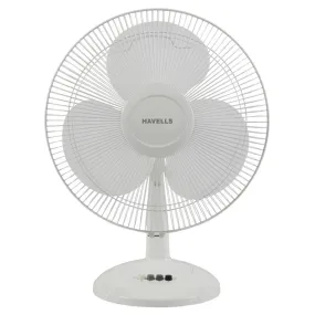 Havells Swing LX Table Fan 400mm White