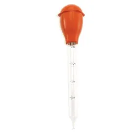 HIC Kitchen Baster, Tempered Glass, 10.5in