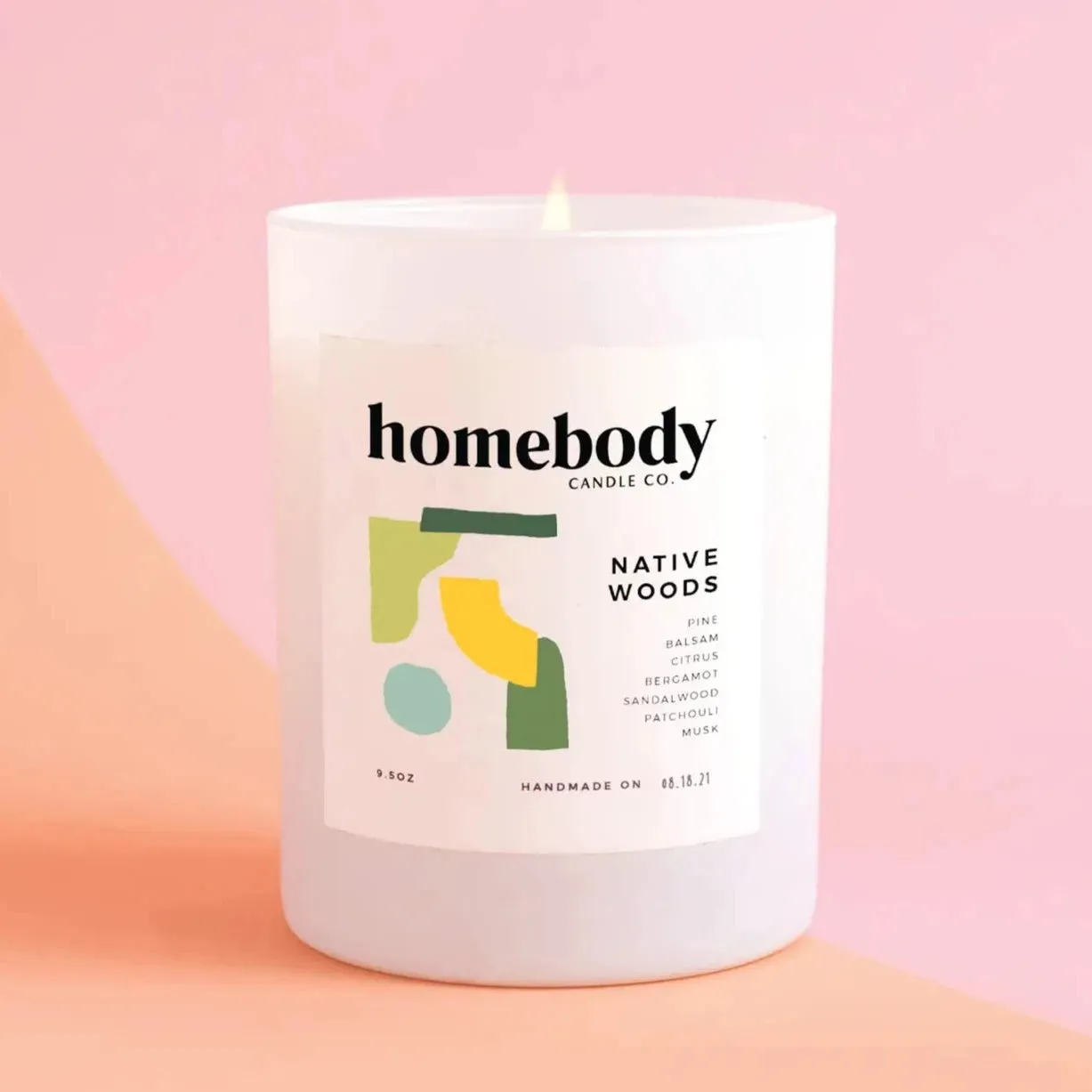 Homebody Candle: Native Woods