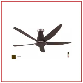 KDK K15YX-RBR 150cm/60 Inch Kaze Ceiling Fan with Remote Control