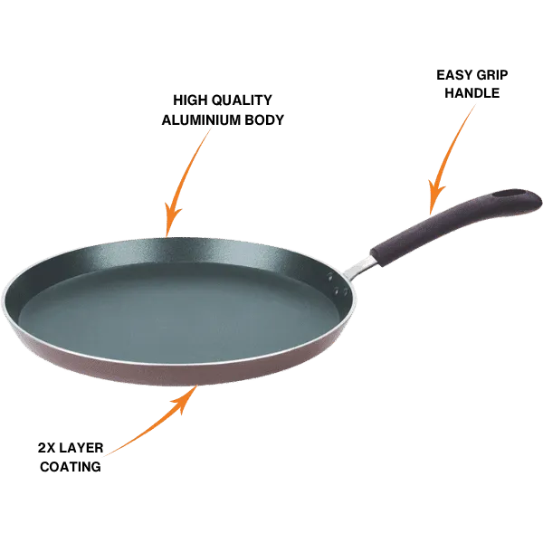 KITCHEN KING CREPE PAN 34CM