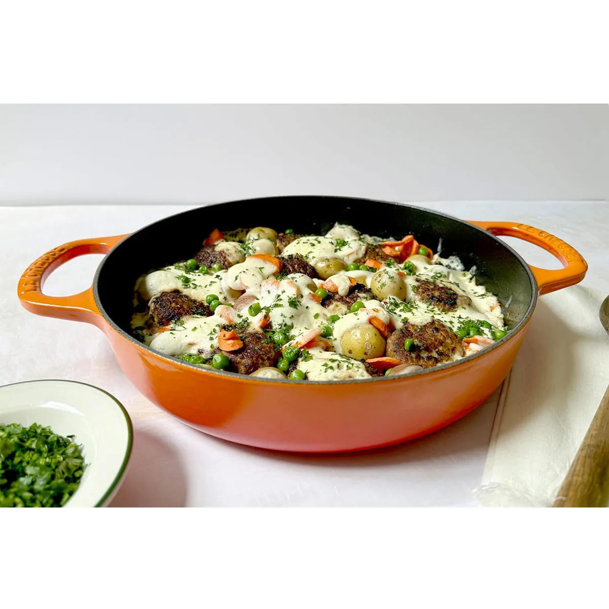 Le Creuset 11" Signature Everyday Pan - Olive