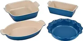 Le Creuset Set of 4 Heritage Bakeware Set - Marseille