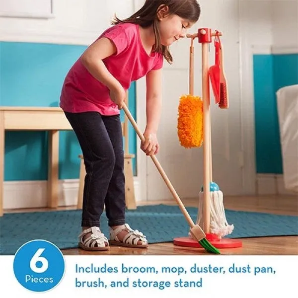 Let's Play House! Dust! Sweep! Mop!