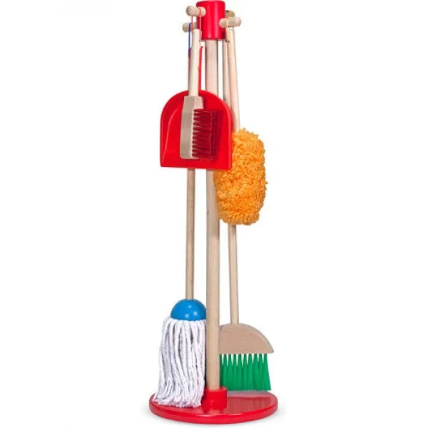 Let's Play House! Dust! Sweep! Mop!