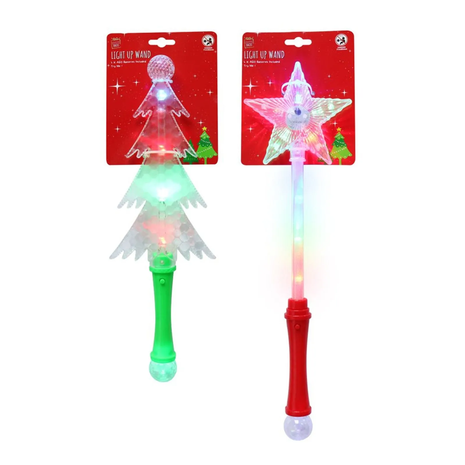 Light Up Christmas Wands