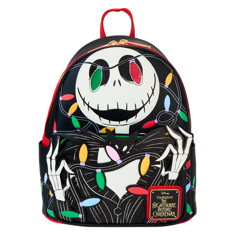 Loungefly: Disney - Nightmare Before Christmas Jack Light Up Mini Backpack