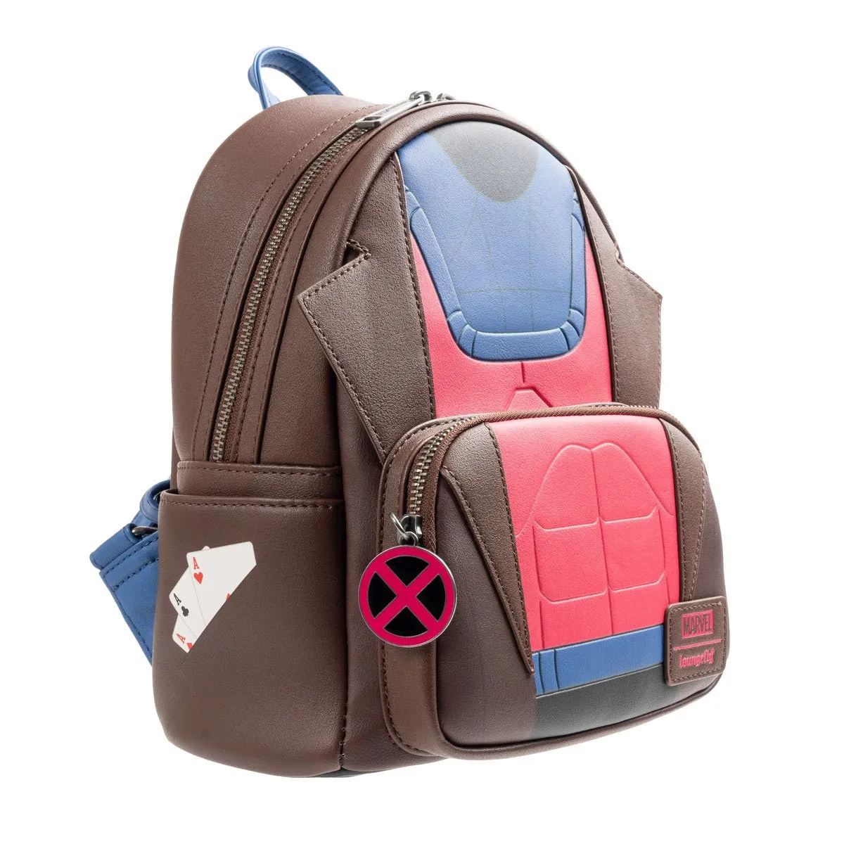 Loungefly X-Men Gambit Cosplay Mini-Backpack Entertainment Earth Exclusive