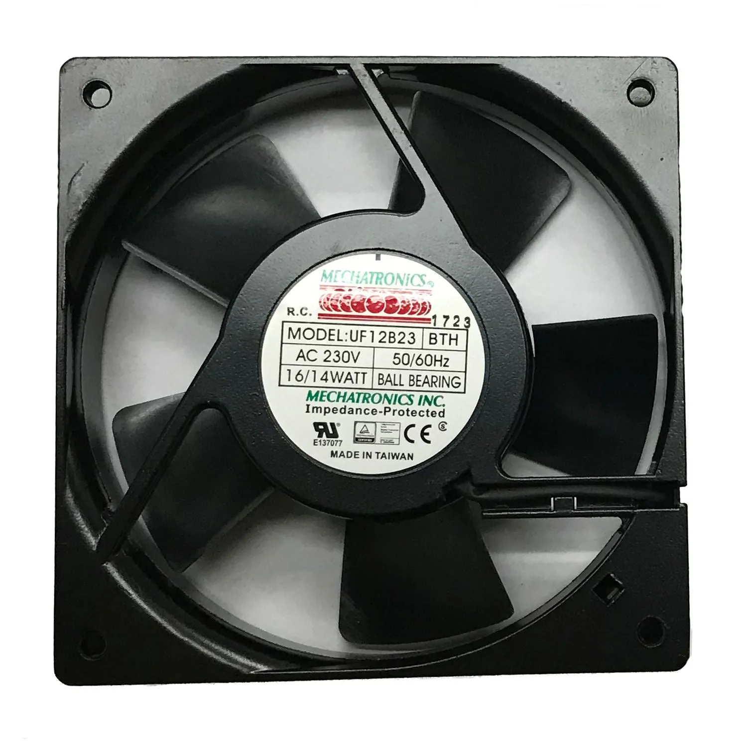 Mechatronics 120x120x25mm High Speed AC 230V Fan UF12B23-BTHR