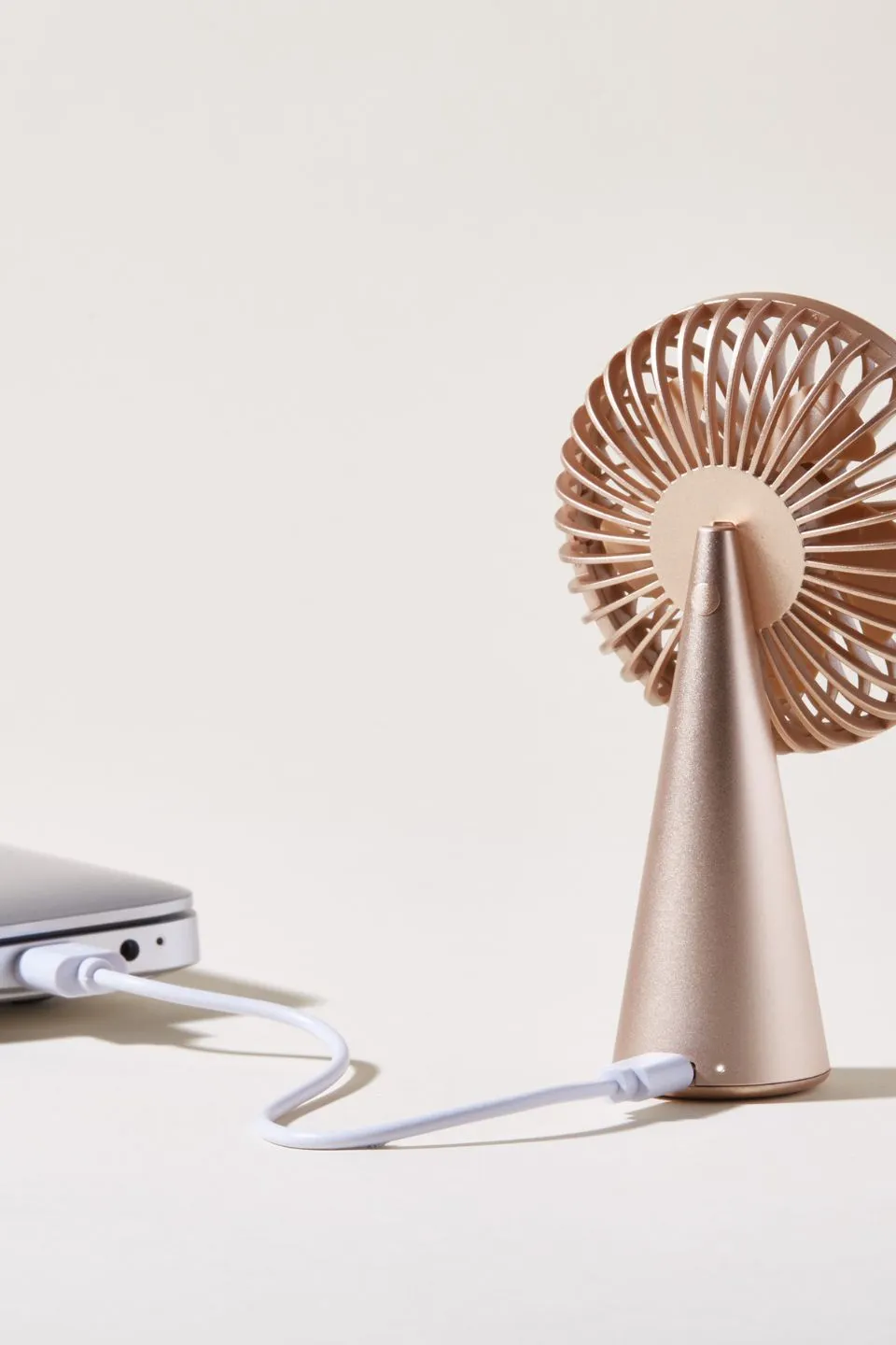 Mini Gold Portable Wireless Fan