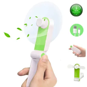 Mini Handheld Rechargeable Fan