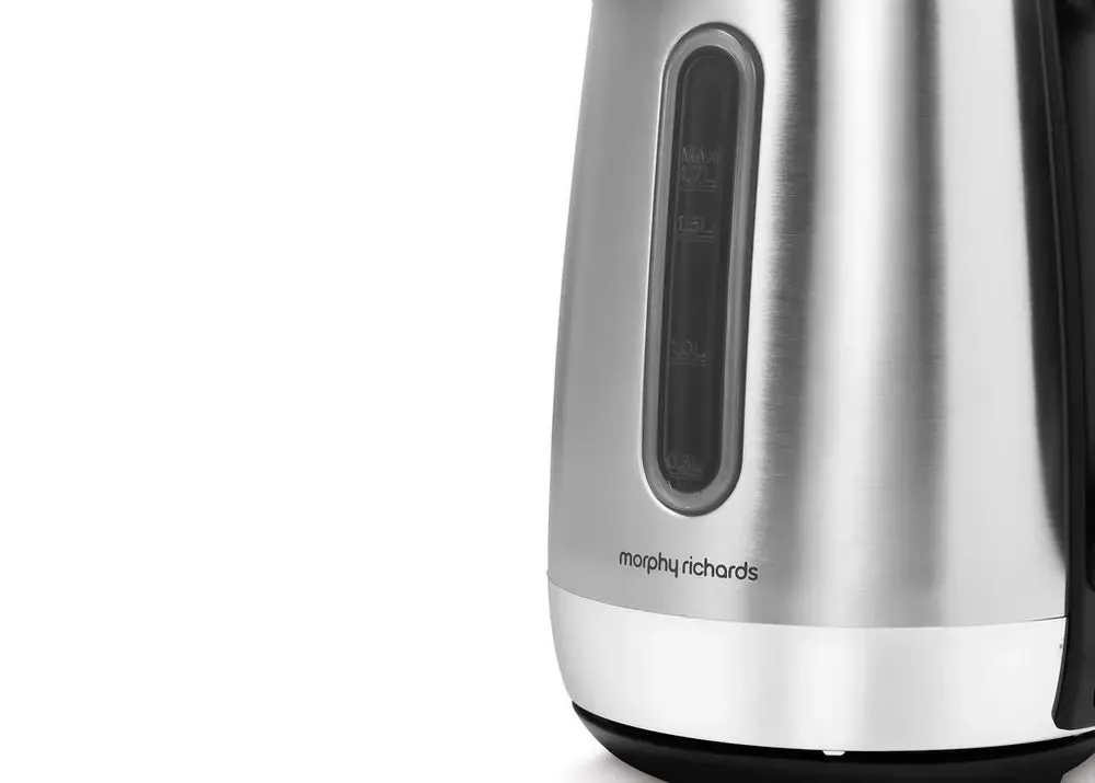 Morphy Richards Equip 102786 1.7 Litre Rapid Boil Jug Kettle, Stainless Steel