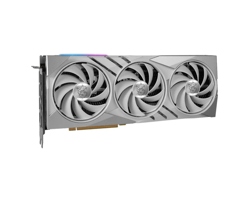 Msi Geforce Rtx 4060 Ti Gaming X Slim White 16G - Graphics Card - Geforce Rtx 4060 Ti - 16 Gb - White