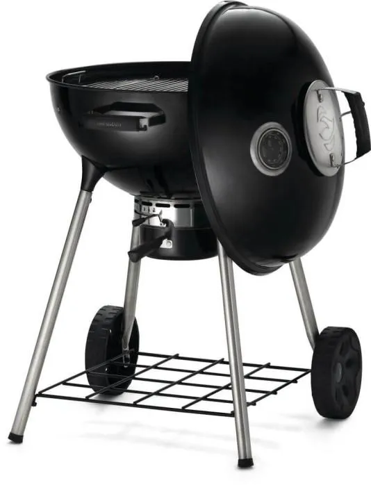 Napoleon Bbq NK22KLEG3 Premium 22 Charcoal Kettle 22-inch Kettle Grill , Charcoal, Black