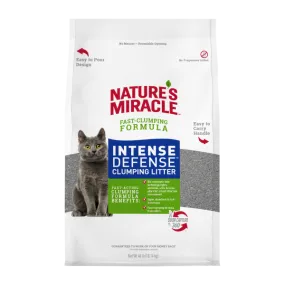 Nature's Intense Defense Odor Control Clumping Litter - Fragrance Free 40lb