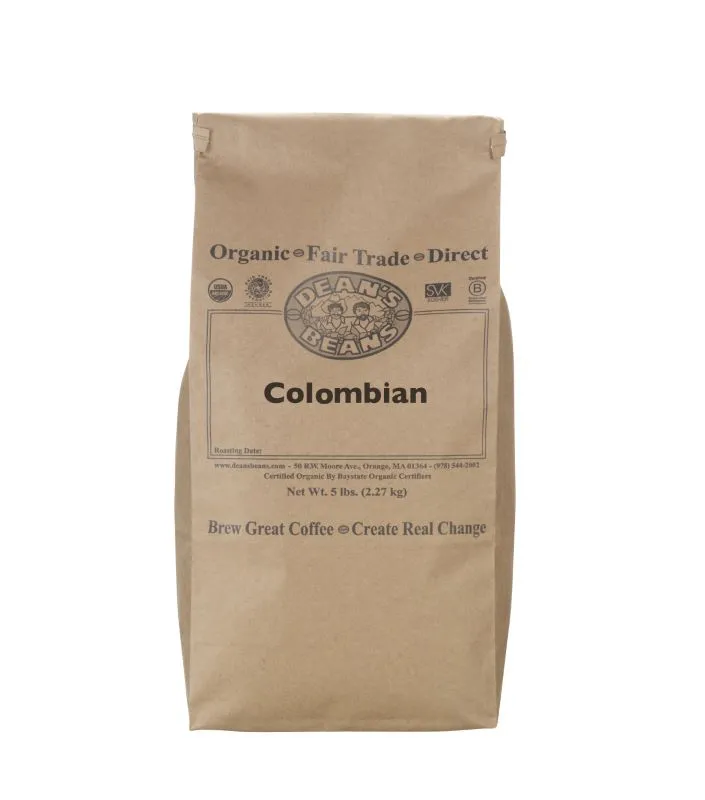 Organic Colombian Green Coffee (Unroasted)