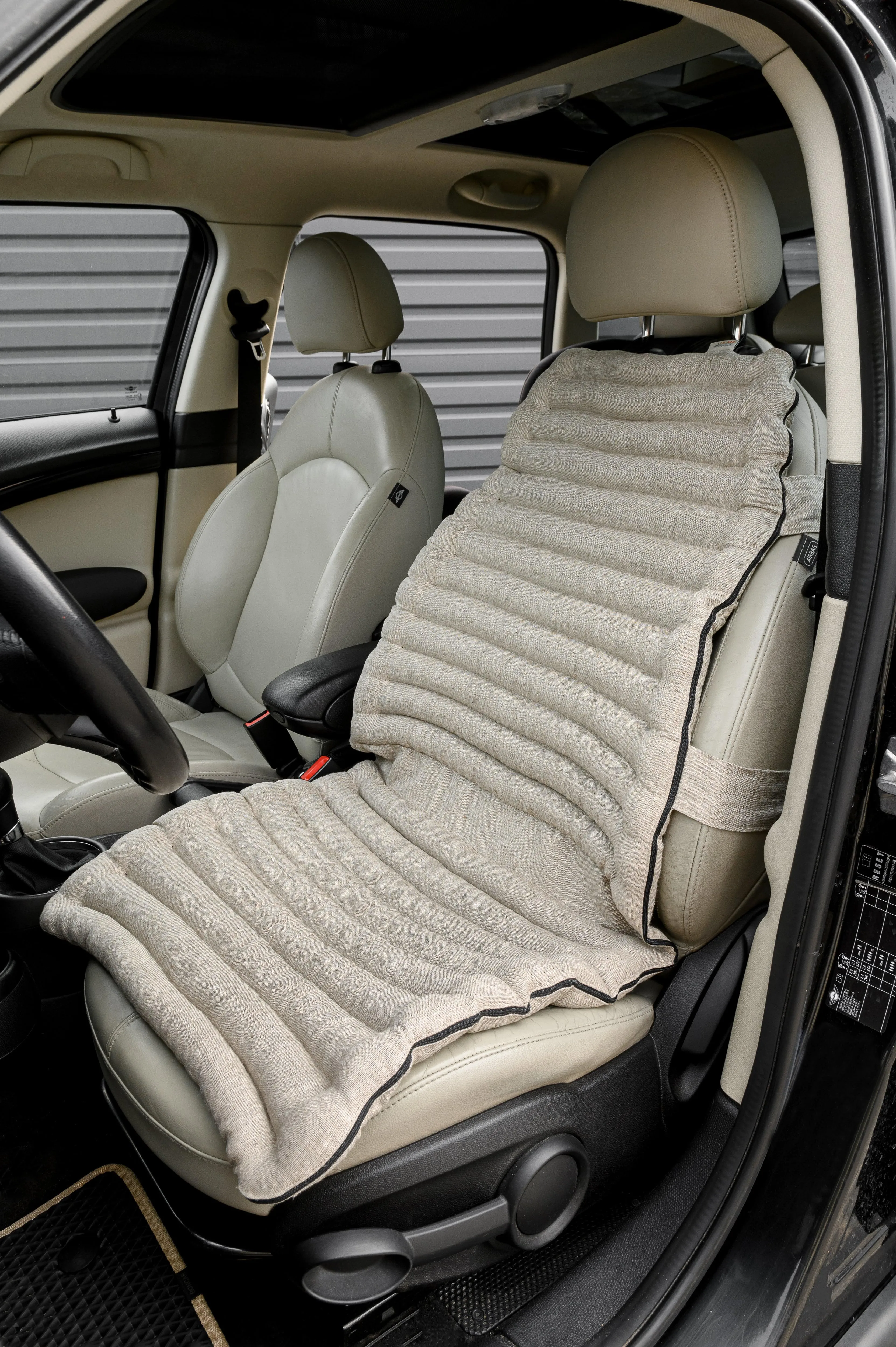 Organic Linen Car Seat Cover filling Buckwheat hulls/Massage /buckwheat/floor cushion/ Organic car/eco-frendly/floor seat