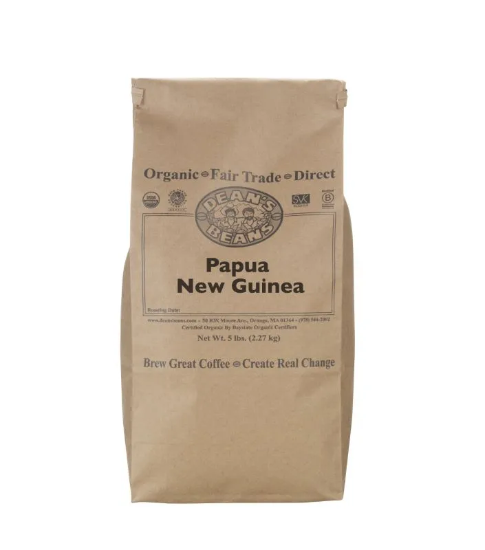 Organic Papua New Guinea Green Coffee (Unroasted)