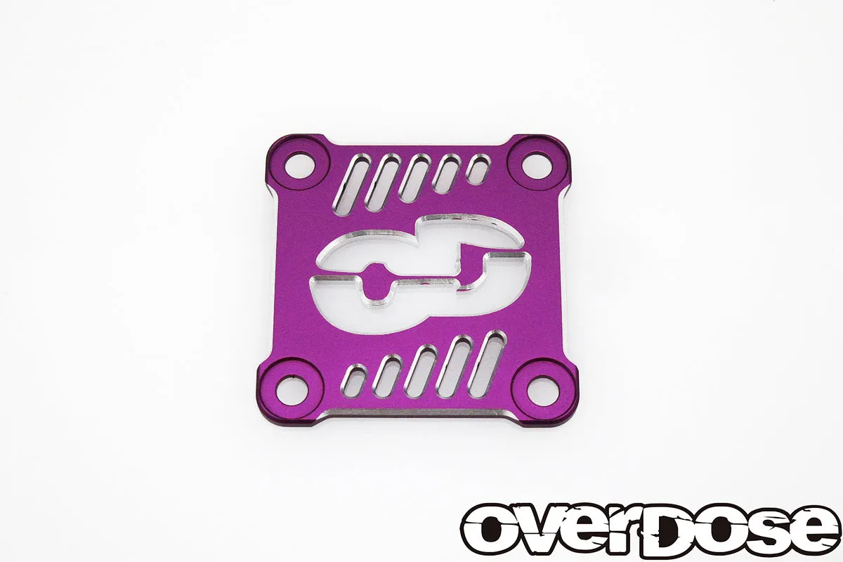 Overdose Alum. Cooling Fan Cover 30 x 30mm - Purple