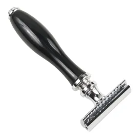 Parker 111B Black Resin Handle Safety Razor