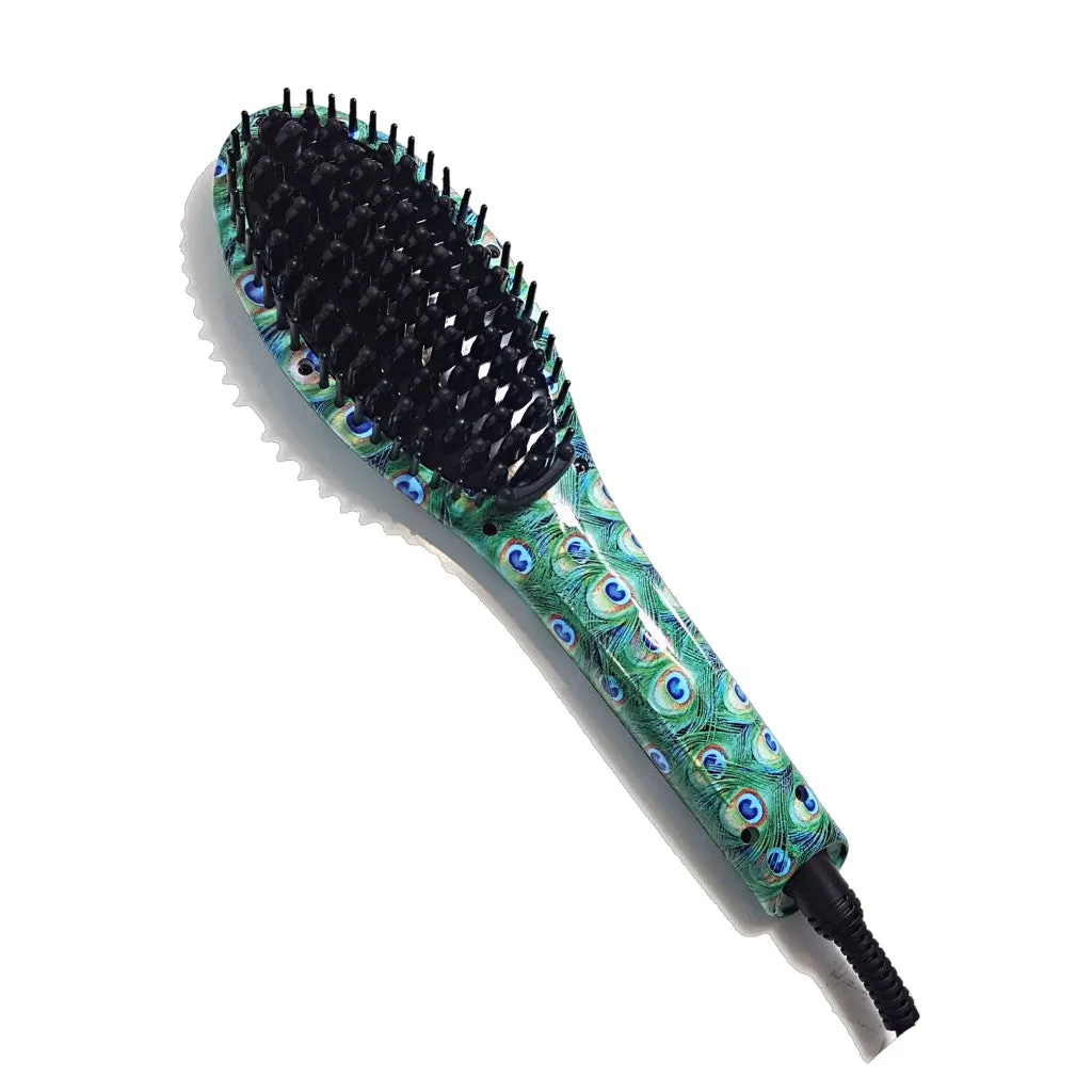 Peacock Heated Brush Set