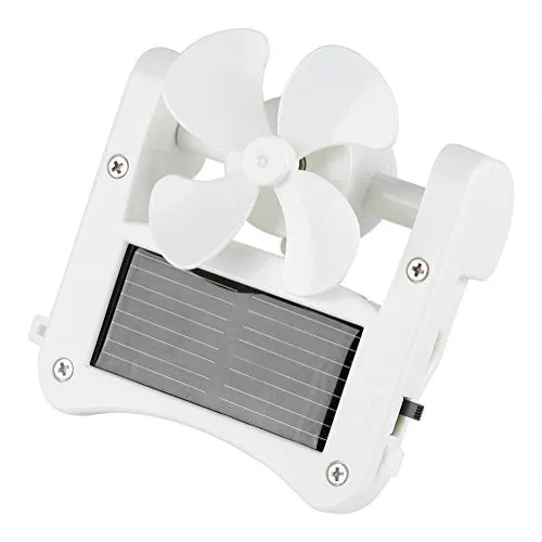 Portable Solar Fan, Solar Power Hat Clip on Mini Fan Pocket Clips Solar Hat Sport Fan USB Hanging Cooler