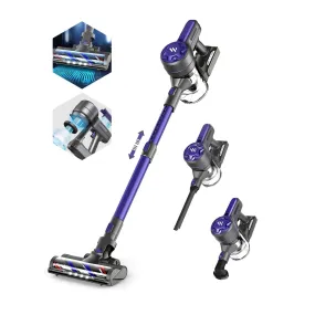 Powerful 180w Cordless Vacuum Cleaner for Home with Extended Battery Life