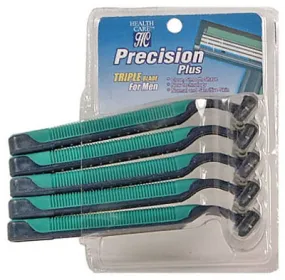 Precision Plus Triple Razor Blade For Men, 5-Pk.