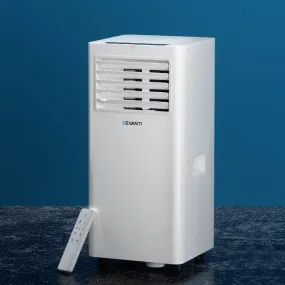 Quiet 3-in-1 Portable Air Conditioner 7000BTU with LCD, Devanti