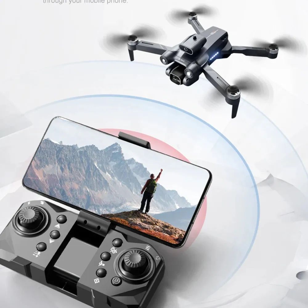 "S1S Pro Drone 2023: 8K HD Camera & 4K Obstacle Avoidance - Foldable Brushless Quadcopter for Aerial Photography, 3km Range"