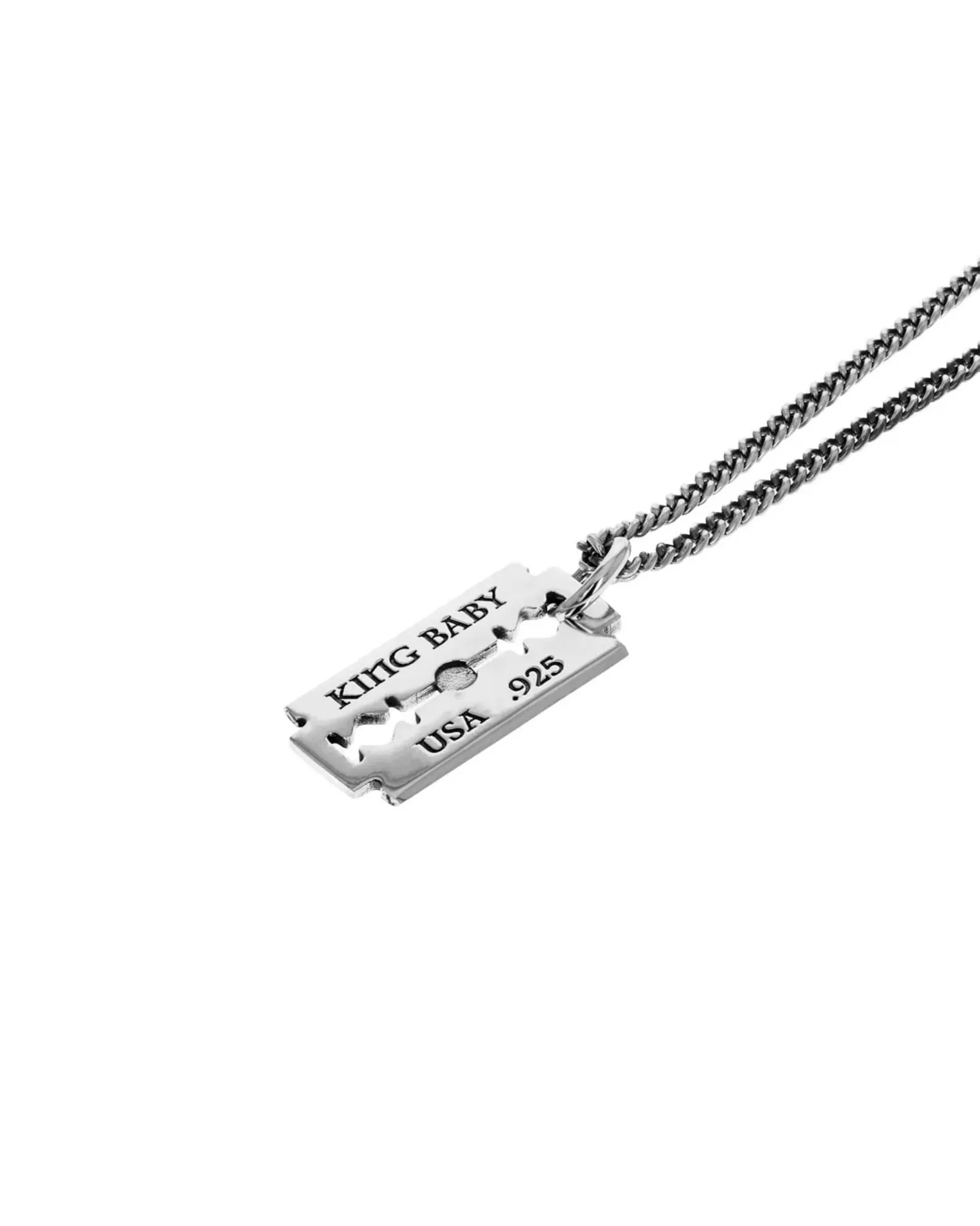 Razor Blade Pendant