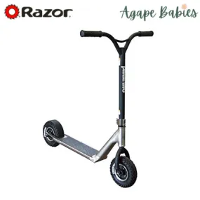 Razor Phase Two Dirt Scoot Pro Scooter - Diamond Silver