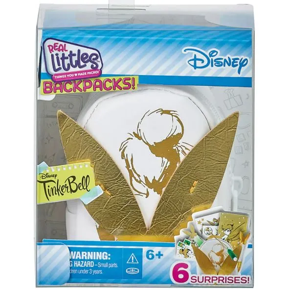 Real Littles Collectible Micro Disney Bags with 6 Surprises Inside! Series 2 (Styles Vary)