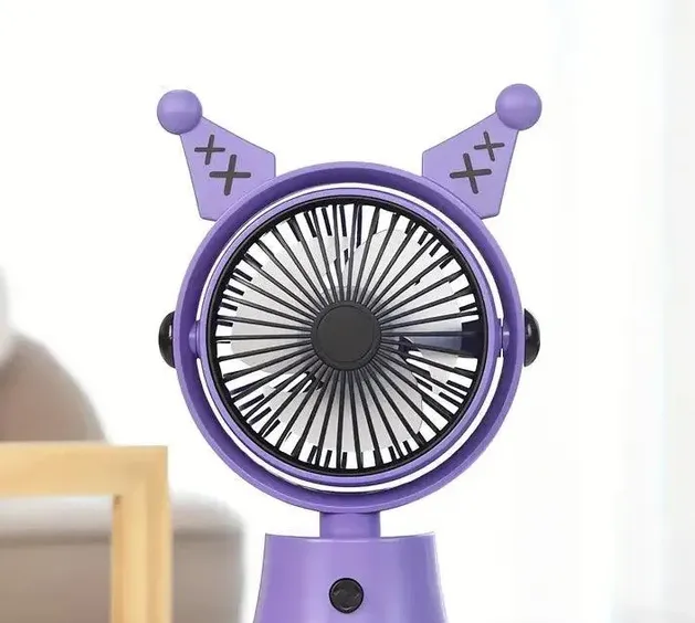 Rechargeable Kuromi Fashion Cartoon Fan