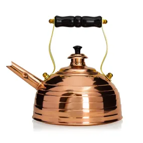 Richmond Beehive Copper Whistling Tea Kettle - No. 8