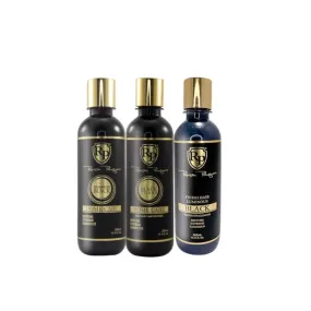 Robson Peluquero Home Care Black / Silver Kit 2x300ml / 2x 10.1 Oz   Finisher 250ml / 8.45 Oz