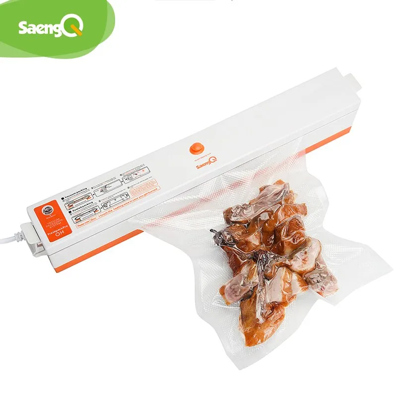 saengQ vacuum bags for food Vacuum Sealer Food Fresh Long Keeping 12 15 20 25 30cm*500cm 5 Rolls/Lot bags for vacuum packer