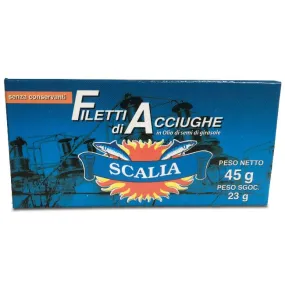 Scalia Anchovy Fillets, 45g