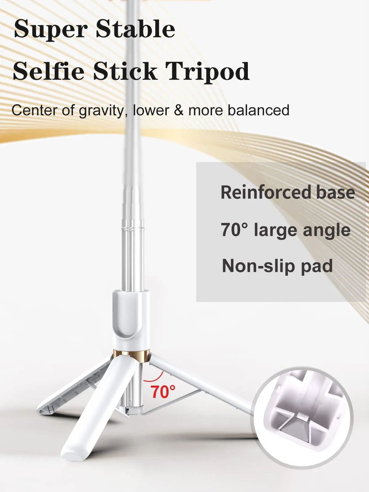 Selfie Stick Tripod with Wireless Remote, Cellphone Selfie Stick Tripod with LED Fill Light, for iPhone 15/14/14 pro/13/13 Pro/12/11/11 Pro/XS Max/XS/XR/X/8/7 and Android Smartphone