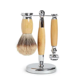 Shaving Stand Set - Wooden