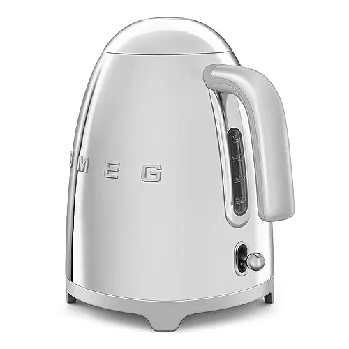 Smeg KLF03SSUK 50’s Style Jug Kettle, Soft Opening (New)