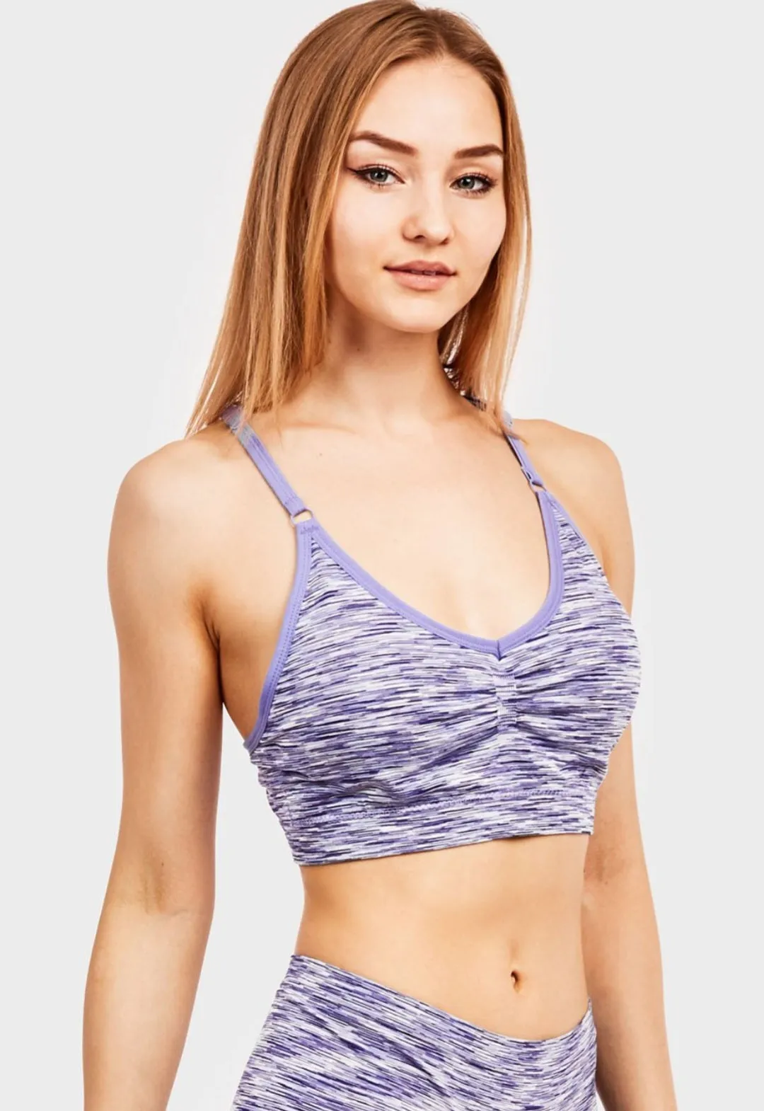 Sorfa ladies razor back sports bra seamless