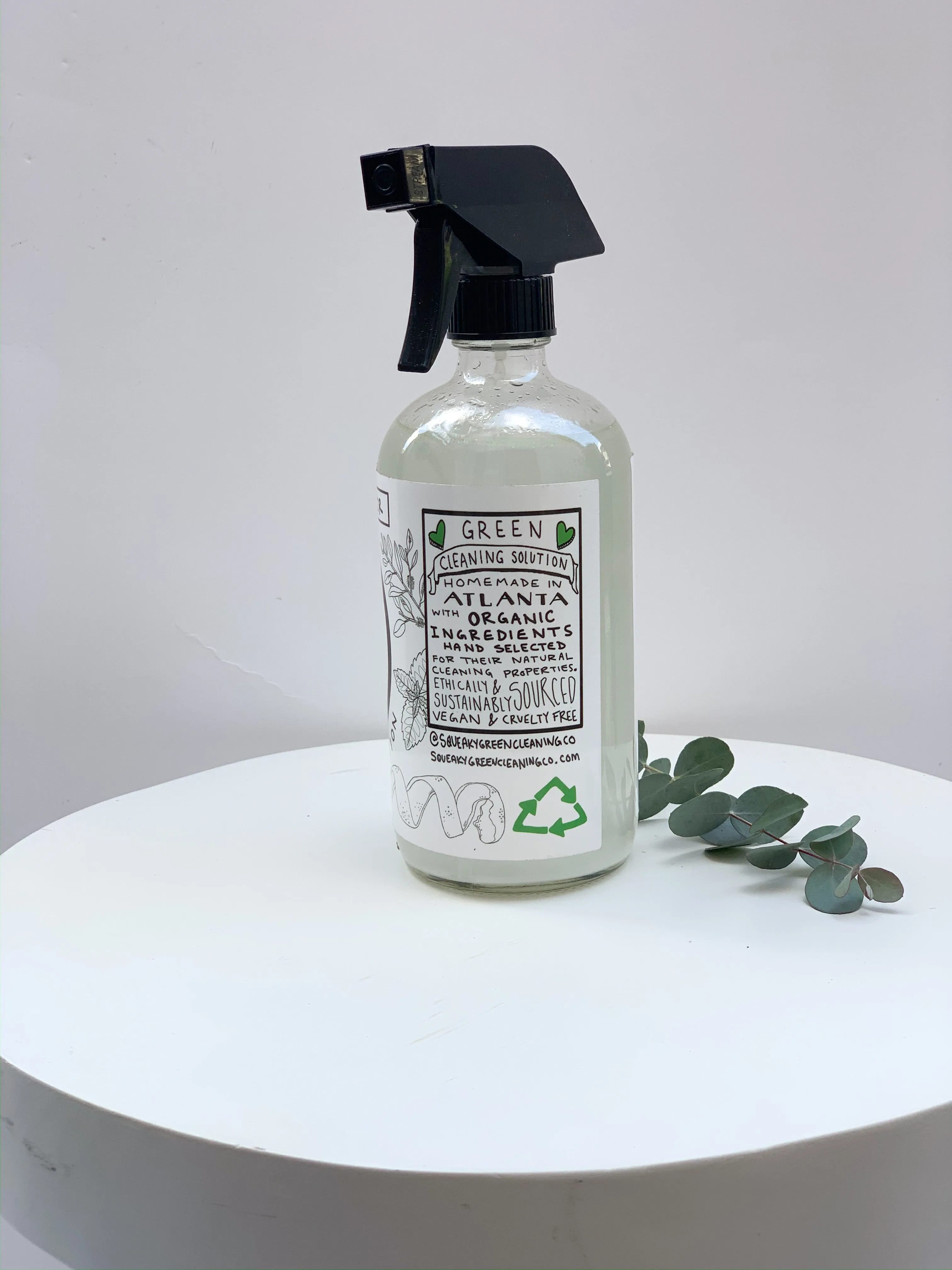 SQUEAKY GREEN Organic glass cleaner