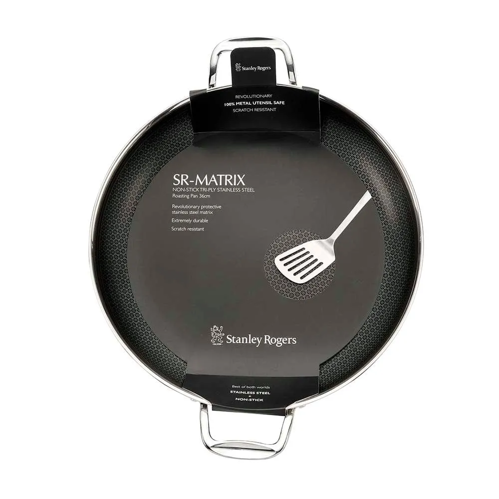 SR-Matrix Non-stick Round Roasting Pan 36cm