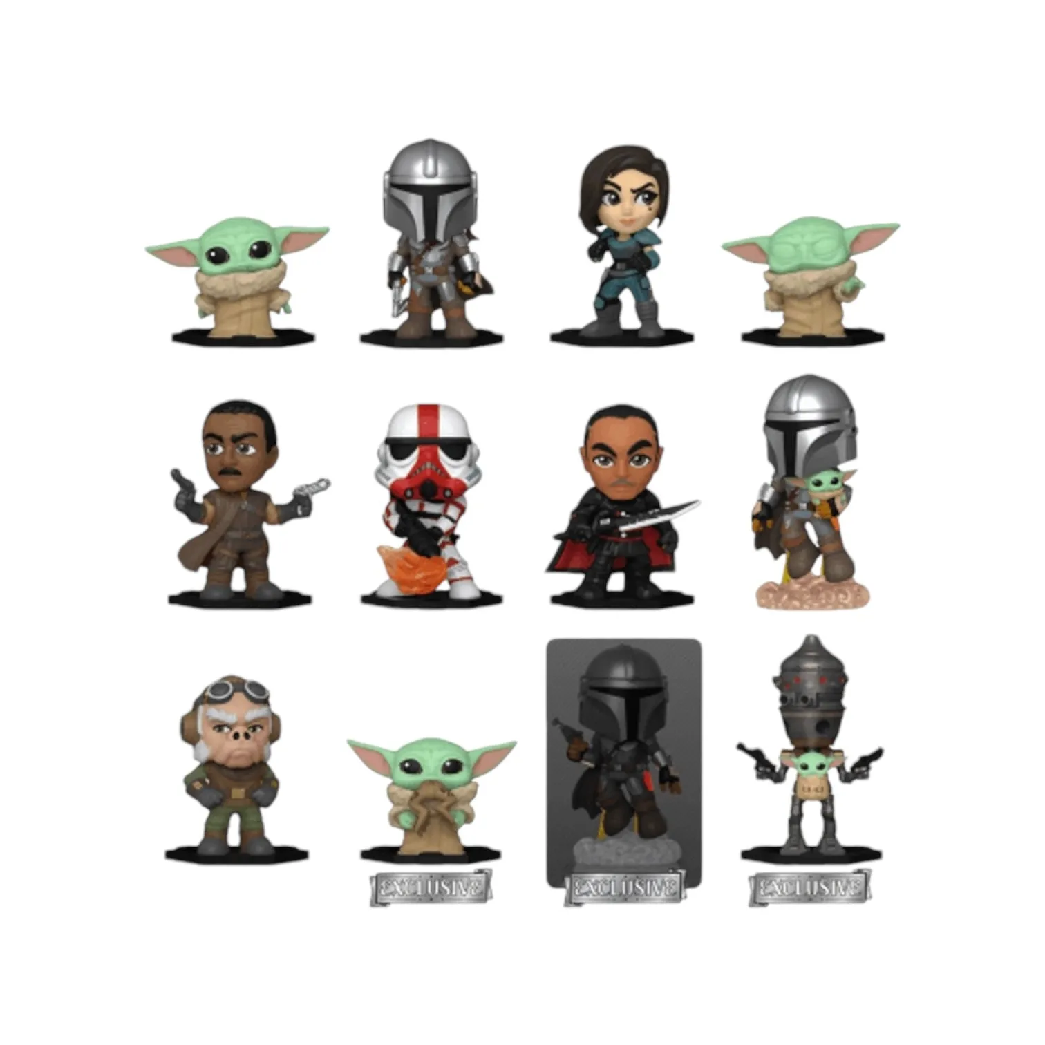 The Mandalorian Season 1 Funko Mystery Minis - Star Wars - Speciality Series