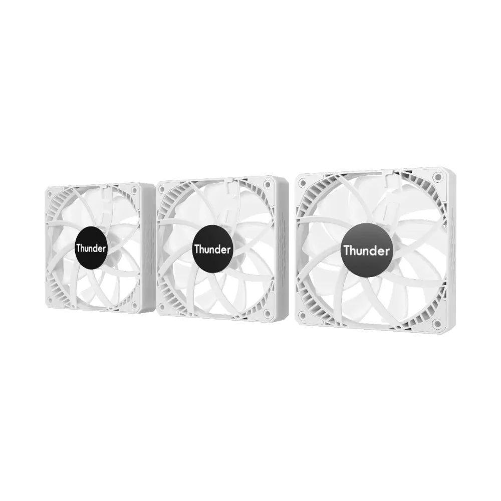 Thunder Case Fan Tornado TCS-90 ARGB Kit White -3 Fans