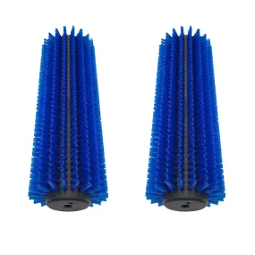 Tornado® 9" Blue Escalator Scrubbing Brushes (#93174.1) for the 'Vortex 9' CRB Scrubber - Pack of 2